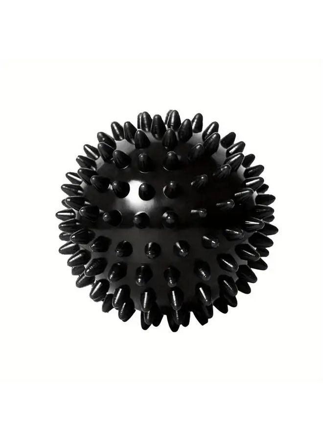 Black Spiny Massage Balls for Muscle Exercise Strong Medium Soft Textured Rollers - Image 2